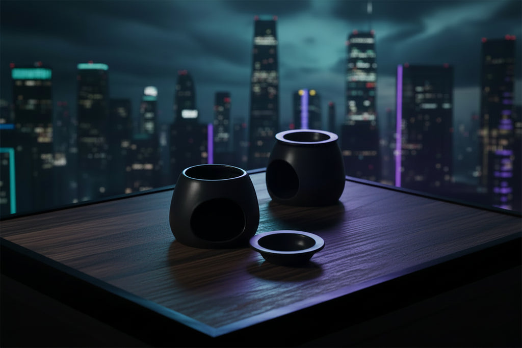 Ceramic Wax Melt Warmer – Black