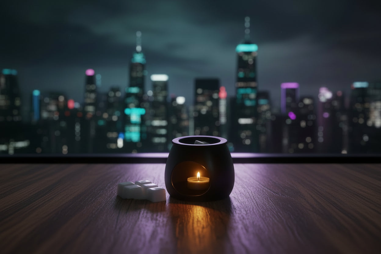 Ceramic Wax Melt Warmer – Black